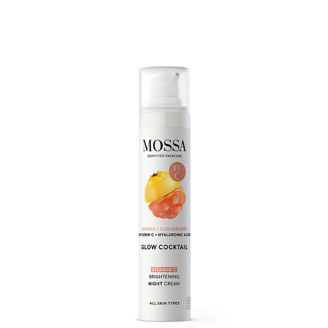 MOSSA Glow Cocktail Vitamin C Brightening Night Cream 50 ml Glow Cocktail Vitamin C Nattkräm 50 ml